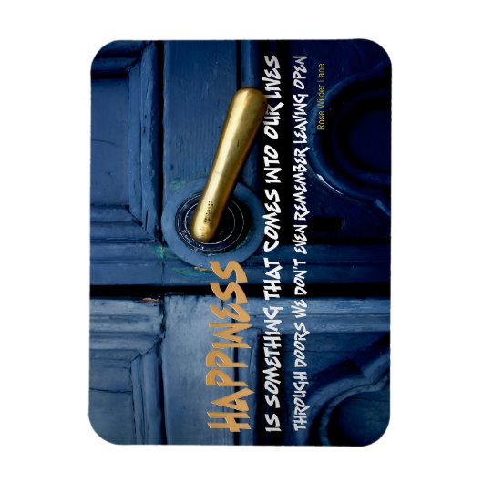 Rose Wilder Lane Inspiration flexibel Magnet (Vertikal)