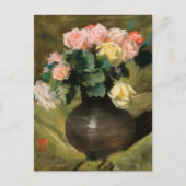Rose | William Merritt Chase Postkarte (Vorderseite)