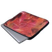 Rose Wind Laptopschutzhülle (Vorne Knopf)