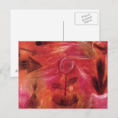 Rose Wind Postkarte (Vorne/Hinten)