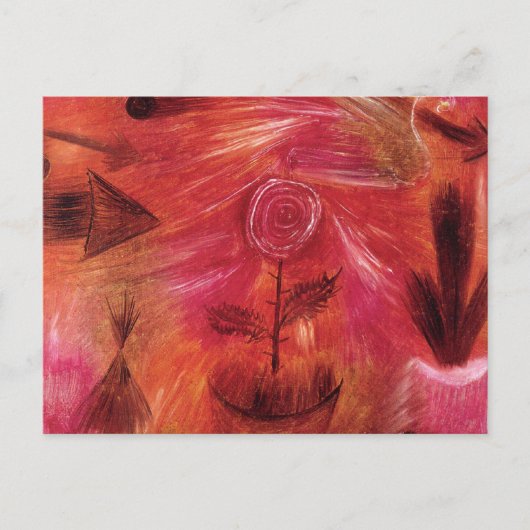 Rose Wind Postkarte (Vorderseite)