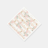 Rosé Wine Brautparty Napkins Serviette (Ecke)