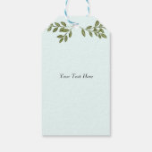 Rosé Wine Glass Brautparty Vielen Dank Geschenkanhänger (Rückseite)