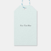 Rosé Wine Glass Cheers Wedding oder Dusche Gefalle Geschenkanhänger (Rückseite)