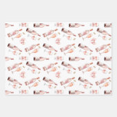 Rosé Wine Lover Geschenkpapier Set (Vorderseite)
