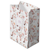 Rosé Wine Lover Mittlere Geschenktüte (Vorderseite Schrägansicht)