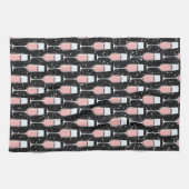 Rose Wine Pattern Geschirrtuch (Horizontal)