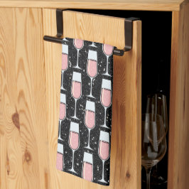 Rose Wine Pattern Geschirrtuch