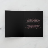 Rose Wine Pattern Karte (Innenseite)