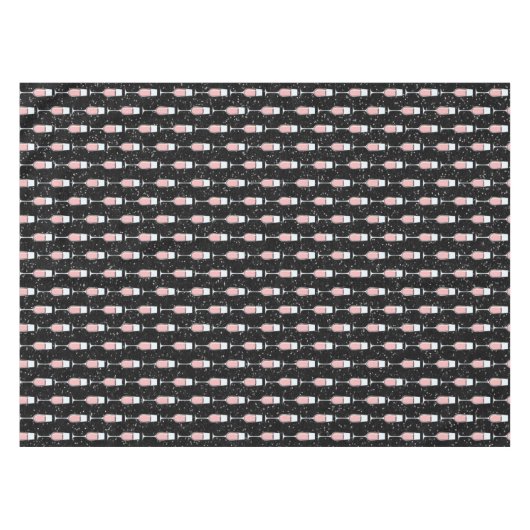 Rose Wine Pattern Tischdecke (Vorderseite (Horizontal))