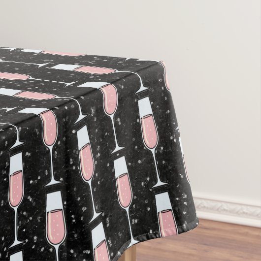 Rose Wine Pattern Tischdecke (Beispiel)