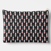 Rose Wine Pattern Zubehörtasche (Rückseite)