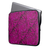 Rose wirbeln... laptopschutzhülle (Vorderseite Links)