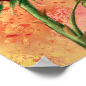Rose Woman Poster (Ecke)