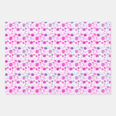 Rose Wrapping Paper Flat Sheet Set 3 Geschenkpapier Set (Vorderseite 2)