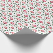 Rose Wrapping Paper Geschenkpapier (Ecke)