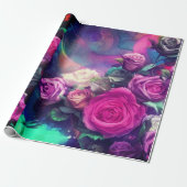 Rose Wrapping Paper Geschenkpapier (Ungerollt)