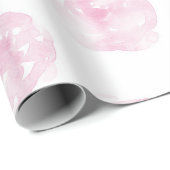 Rose Wrapping Paper - handbemalte Blume Geschenkpapier (Rolleneckpunkt)