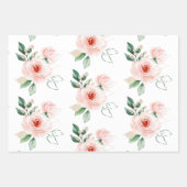 Rose Wrapping Paper Sheet Set Geschenkpapier Set (Vorderseite 3)
