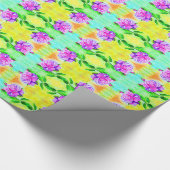 Rose-Wrapping-Papier Geschenkpapier (Ecke)