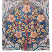Rose Wreath, William Morris Duschvorhang (Vorderseite)