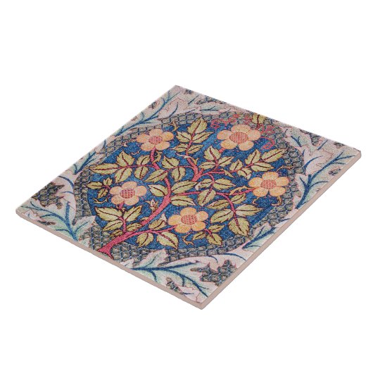 Rose Wreath, William Morris Fliese (Seite)