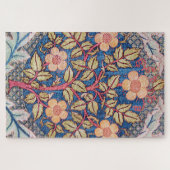 Rose Wreath, William Morris Puzzle (Horizontal)