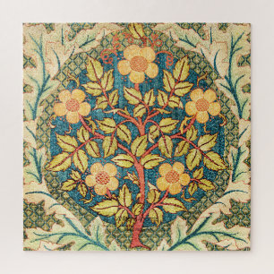 Rose Wreath - William Morris Vintager Art Puzzle