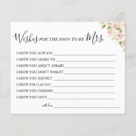 Rose wünscht, dass der Bald Flyer von Mrs. card wi