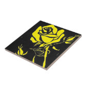 "Rose Yellow" Küche Garten Keramik Tile Fliese (Seite)