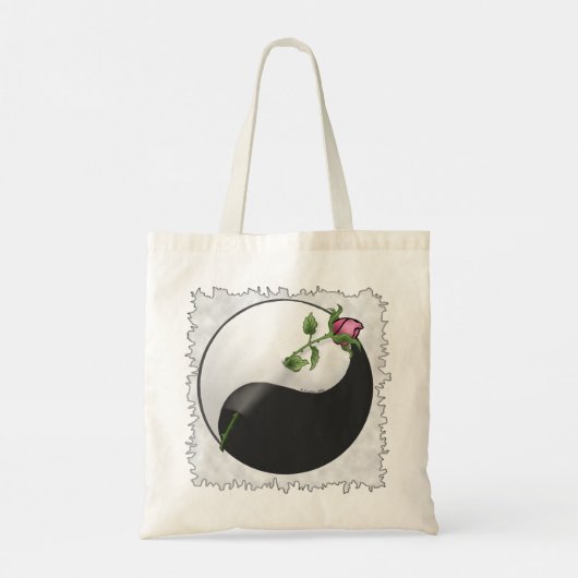 Rose Yin Yang Taschen (Rückseite)