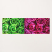 Rose Yoga Mat Yogamatte (Rückseite (Horizontal))