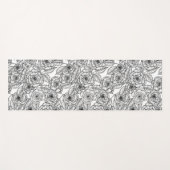 Rose Yogamatte (Vorderseite (Horizontal))