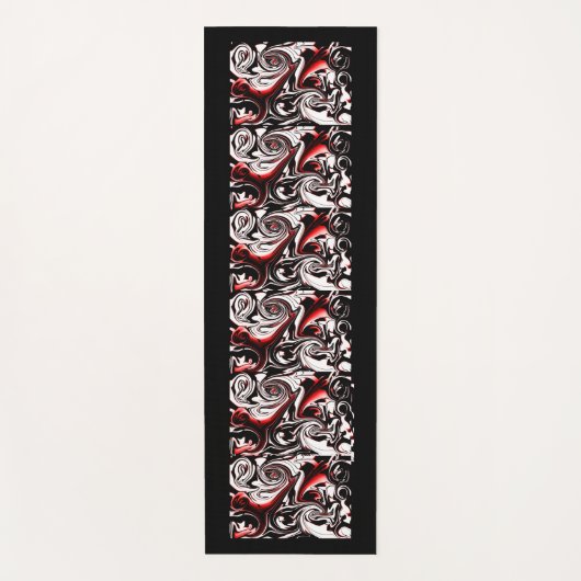 Rose Yogamatte (Vorderseite)