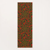 Rose Yogamatte (Rückseite)