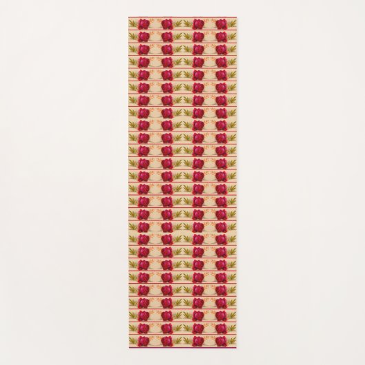 Rose Yogamatte (Vorderseite)
