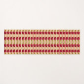 Rose Yogamatte (Vorderseite (Horizontal))