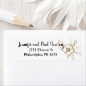 Rose, zeichn der Rücksendeadresse (Insitu)