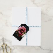 Rose zeichnend Geschenkboxen Geschenkanhänger (Mit Garn)