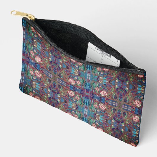 Rose Zubehörtasche (Offen)