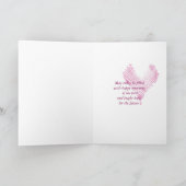 Rose zum 30. Hochzeitstag Karte (Innenseite)