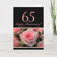 Rose zum 65. Jahrestag