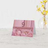 Rose zum 9. Jubiläum Karte (Gelbe Blume)