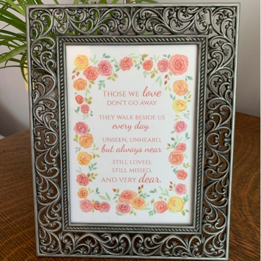 Rose zum Beileid eines Memorial