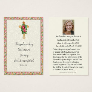 Rose zum christlichen Beerdigungsgebet