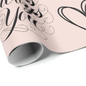 Rose zum Hochzeitstag Geschenkpapier (Rolleneckpunkt)