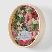 Rose zum Jahrestag der Vintage - Gedenken Uhr (Winkel)