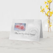 Rose zum Jahrestag Karte (Gelbe Blume)