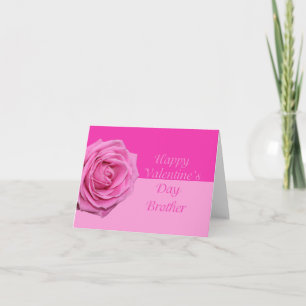 Rose zum Valentinstag von Brother Feiertagskarte
