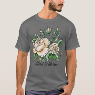 Rose zur Boutique von Wasserfarben Blume T-Shirt